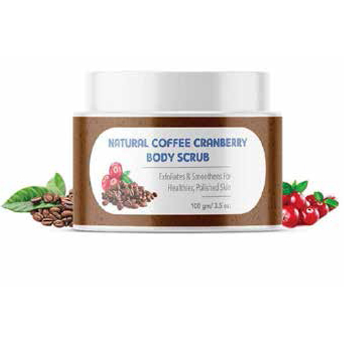 Natural Coffee Cranberry Body Scrub