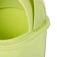 Cabilock Plastic Waste Basket Mini Desk Trash Can Cute Wastebasket with Lid Cartoon Desktop Garbage Bin Small Garbage Container for Home Office Dorm Small Waste Basket