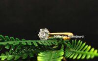 Lab Grown Solitaire Diamond Engagement Ring