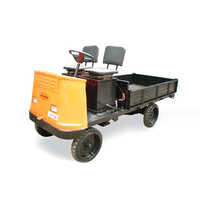 4 Wheeler Dumper With Side Flap