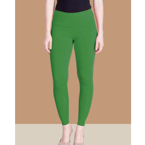 55+ Colours Pakistan Green Ladies Ankle Length Legging