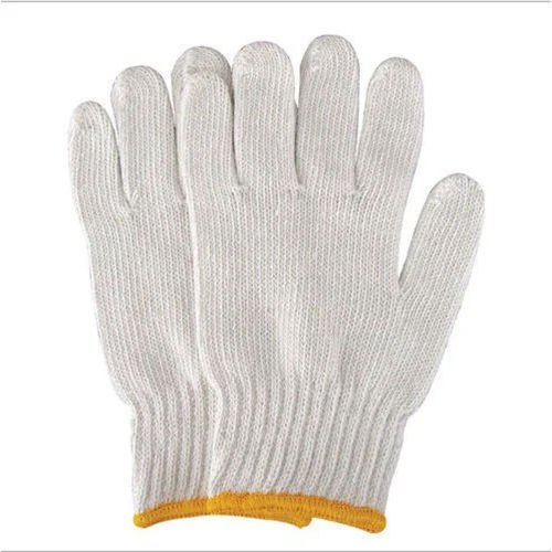 White Durable Cotton Gloves