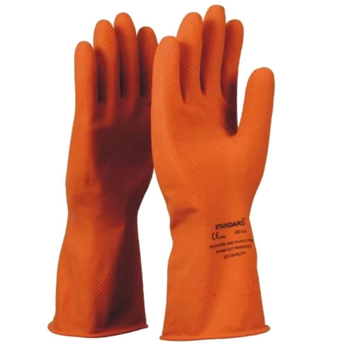 Rubber Hand Gloves With Grip