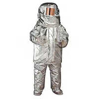 Silver Aluminised Safety Suit
