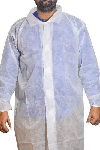 Non woven disposable lab coat