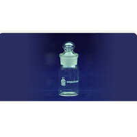 Saf114 Weighing Bottle With Ic Stopper - High-quality Glass, Customizable Size, Transparent | Ideal For Laboratory & Industrial Use, Warranty Included