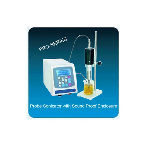 Probe Sonicator With Sound Proof Enclosure