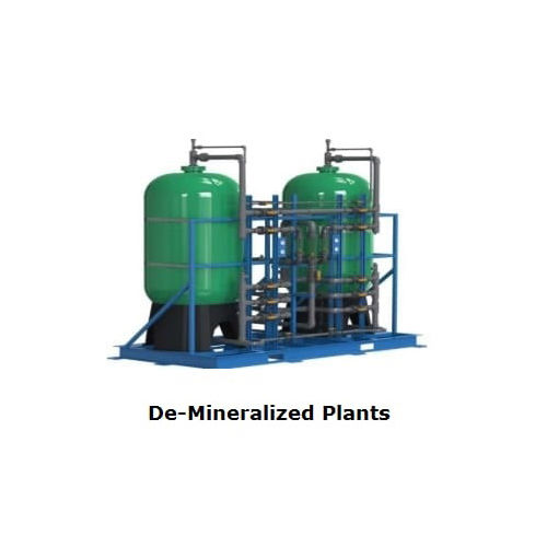 Demineralized Plant - Automatic Grade: Semi Automatic