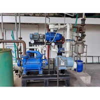 High Vacuum Booster System - Electric Powered | Industrial Usage, Blue Color