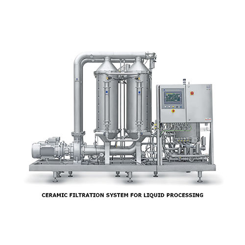 Ceramic Filtration System For Liquid Processing