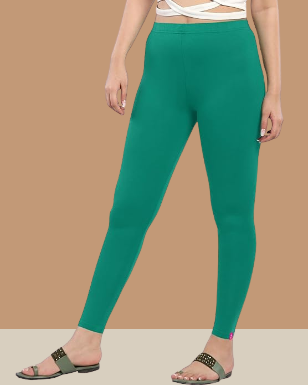 The Comforter Rama Green Ladies Ankle length legging