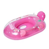 Inflatable Swimming Ring - Pvc Material, Multicolor Design | Single Cavity, Ideal For Household Fun