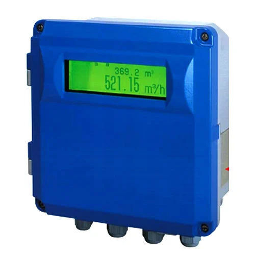 Blue Fsh Ultrasonic Flowmeter