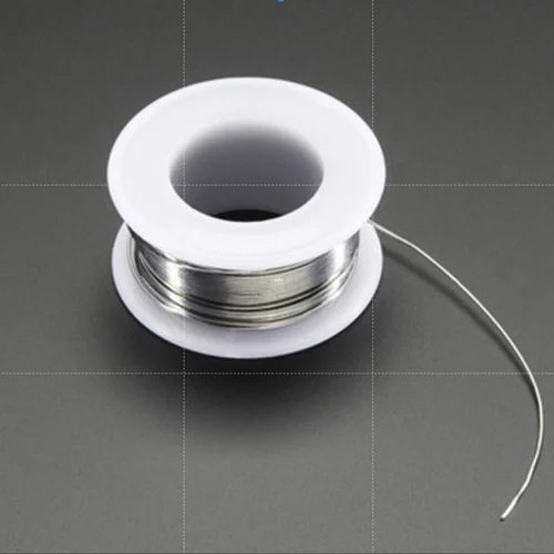 60-40 Tin Lead Solder Wires - Color: Silver