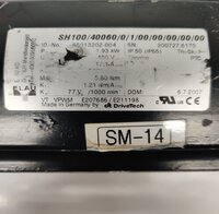 ELAU AG  SH100/40060/0/1/00/00/00/00/00 SERVO MOTOR