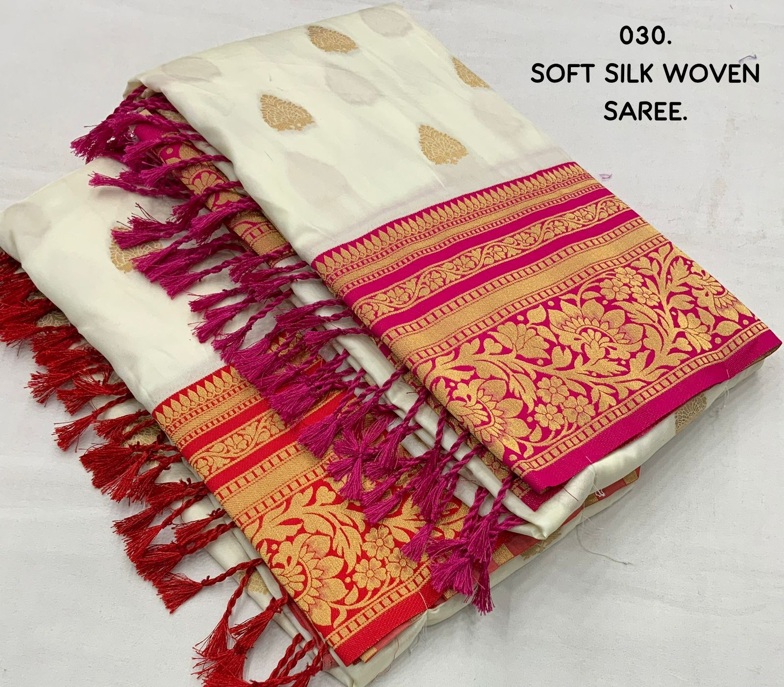 Cotton silk saree  Zair cotton silk saree
