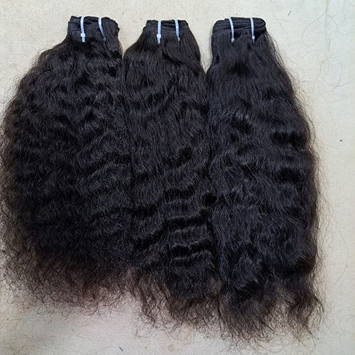 Black Double Drawn Hair Extensions