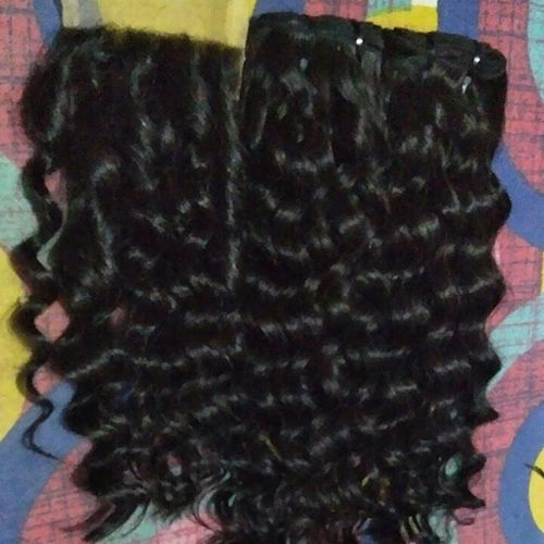 Black Loose Wave Human Hair Extensions