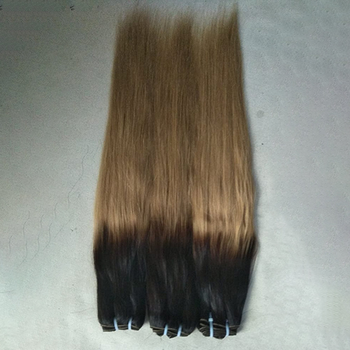 Ombrey colour hair extensions