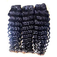 Virgin Steam Processed Deep wave Human Hair Extensions