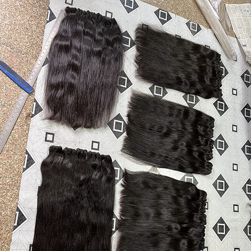 Machine Weft Straight Hair