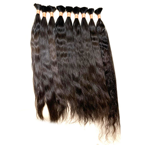 Black Unprocessed Temple Human Hair