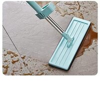 Flat Mop Microfiber Magic Mop For Floor Cleaning Hands Free Squeeze Mop 360a  For Floor Slider Squeeze Mop Bucket Less Squeeze Mop 2 Microfiber Refill Pad Pocha For Floor Cleaning