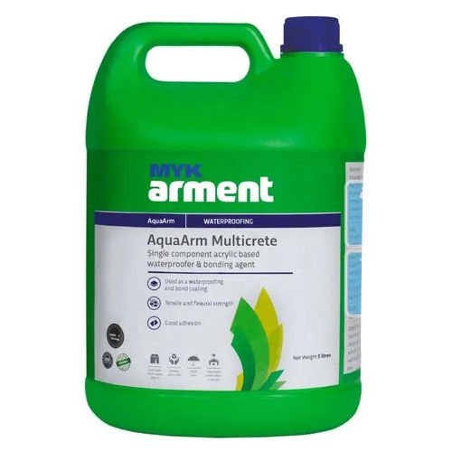 Myk Arment Aquaarm Multicrete Waterproof Coating Chemical Application: Use As Bonding Agent Or Repair Mortar Modifier