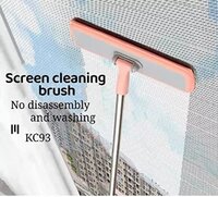 K.B. SALES Microfiber Flat Floor mop Rotatable Cleaning Brush Glass Wiper Window Cleaner Floor Cleaning Car Glass Cleaning Scraper Dust Mop Scrubbing Mop for Floor Pocha (Multi Color)