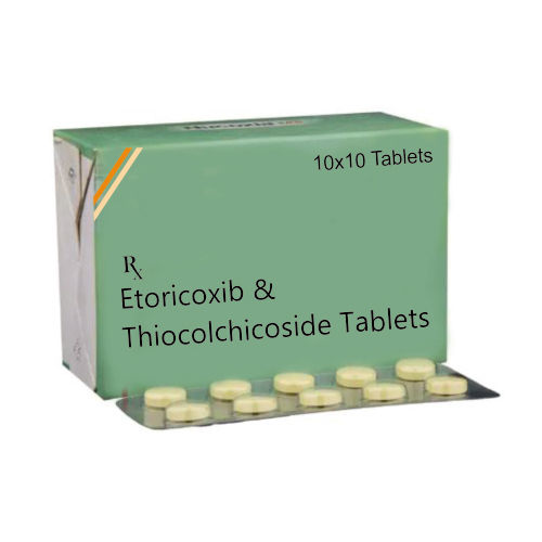 Etoricoxib And Thiocolchicoside Tablets Age Group: Adult