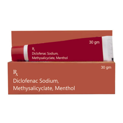 30 Gm Diclofenac Sodium Methysalicyclate, Menthol Age Group: Adult