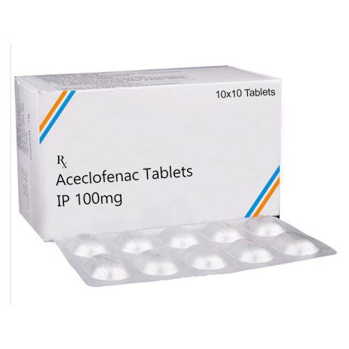 100 Mg Aceclofenac Tablets Ip Age Group: Adult