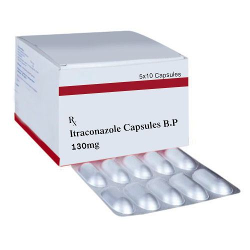 130 Mg Itraconazole Capsules Bp General Medicines