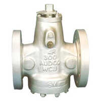 Audco Valve - Stainless Steel, Various Sizes | Silver Round Design For Industrial Use