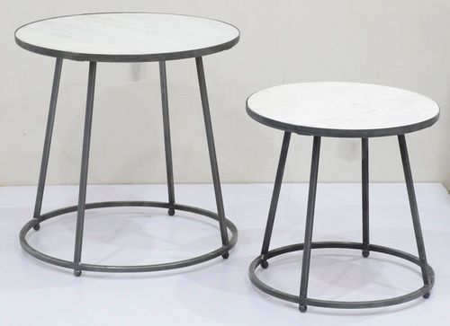 Set Of 2 Round Furniture Stool