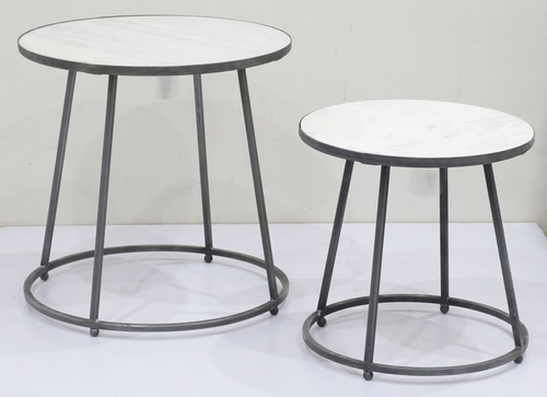 Set of 2 Round Furniture Stool