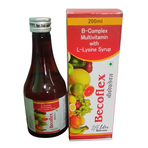 B-complex Multivitamin With L-lysine Syrup General Medicines