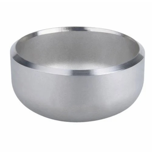 Stainless Steel Pipe End Cap - Stainless Steel Round Shape Silver Color | Includes Warranty for Durability and Reliability