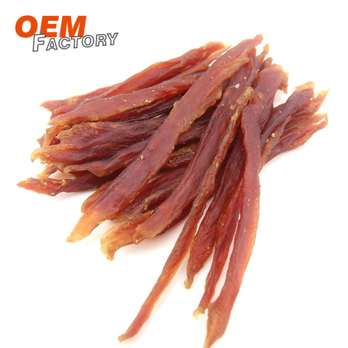 Soft Duck Breast Strip OEM Dog Treats Pure and Healthy Dog Snacks Manufacturer