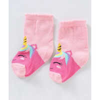 Kids Printed Cotton Socks - Age Group: +18