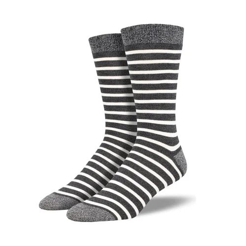 Men's Formal Cotton Striped Socks