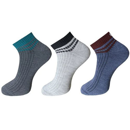 Men Printed Cotton Socks