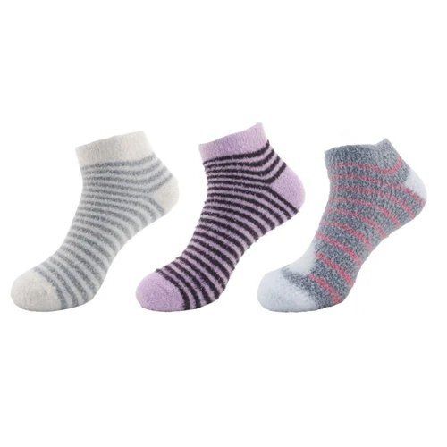 Women's Feather Yarn Ankle Socks