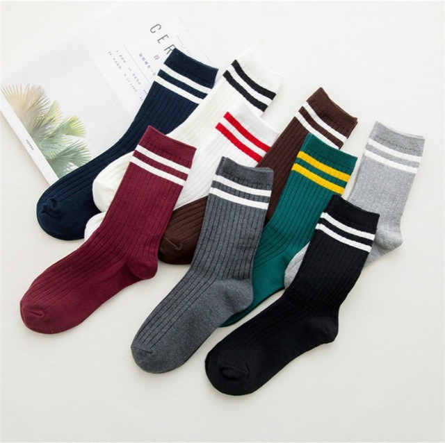 White School Uniform Socks