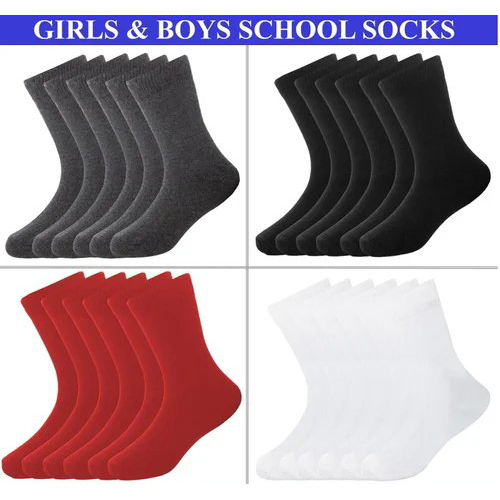 School College Shoes Socks