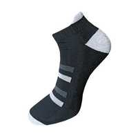 Formal Cotton Socks - Cotton Blend Ankle, Black, Breathable Knit | Comfortable Fit, Reinforced Toe & Heel