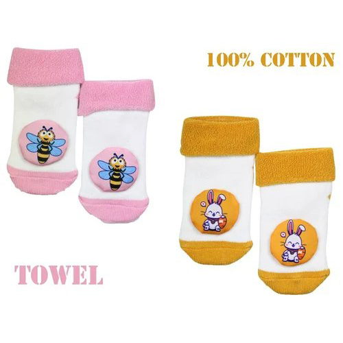 Towel Cotton Booties Socks