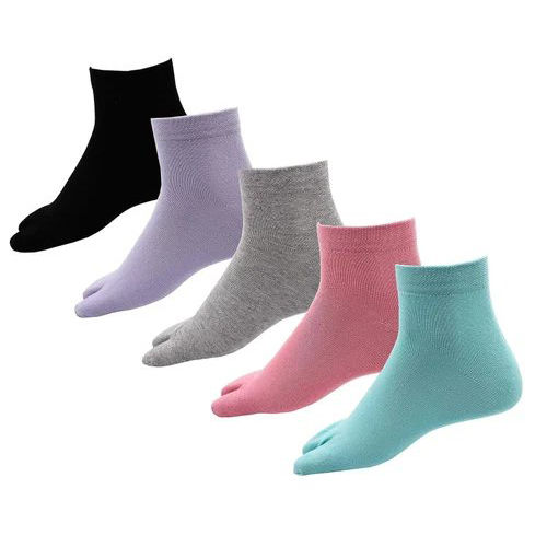 Ladies Thumb Cotton Socks