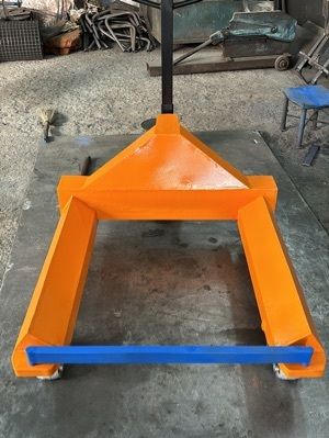 Orange/Yellow Reel Hand Pallet Truck