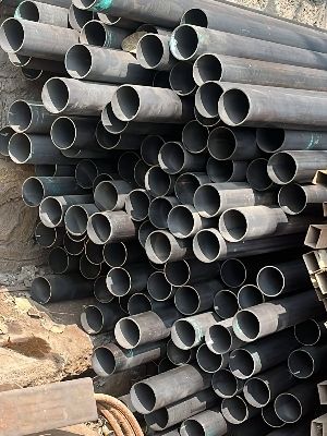 GI Pipe - Galvanized Iron, 15mm Thickness, 6 Meters Long | Rust and Corrosion Resistant, Polished Surface, Silver Color